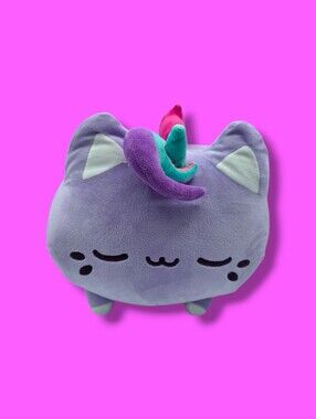 Tasty Peach Studios Jumbo Sleepy Purple Unicorn Meowchi Plush